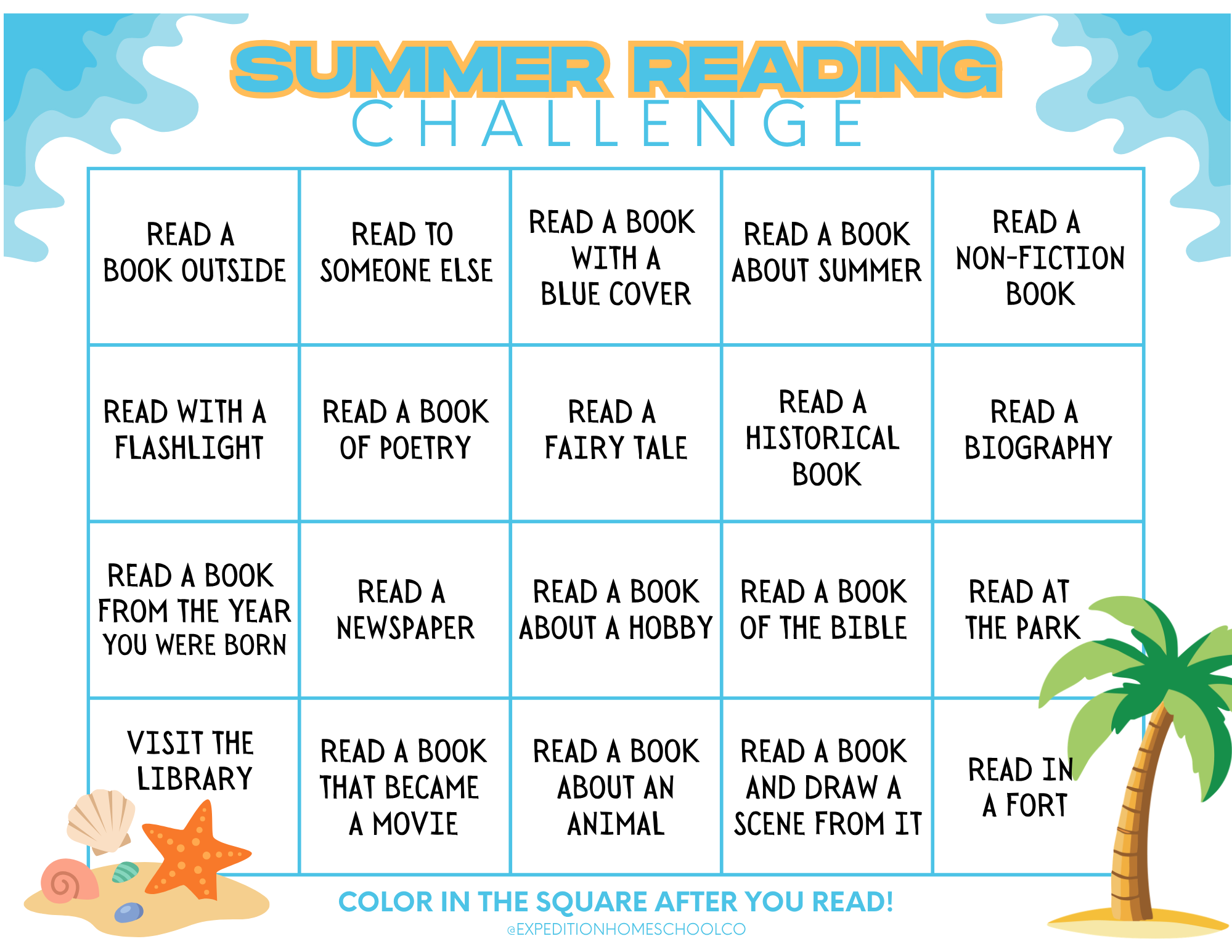 Summer Reading Challenge